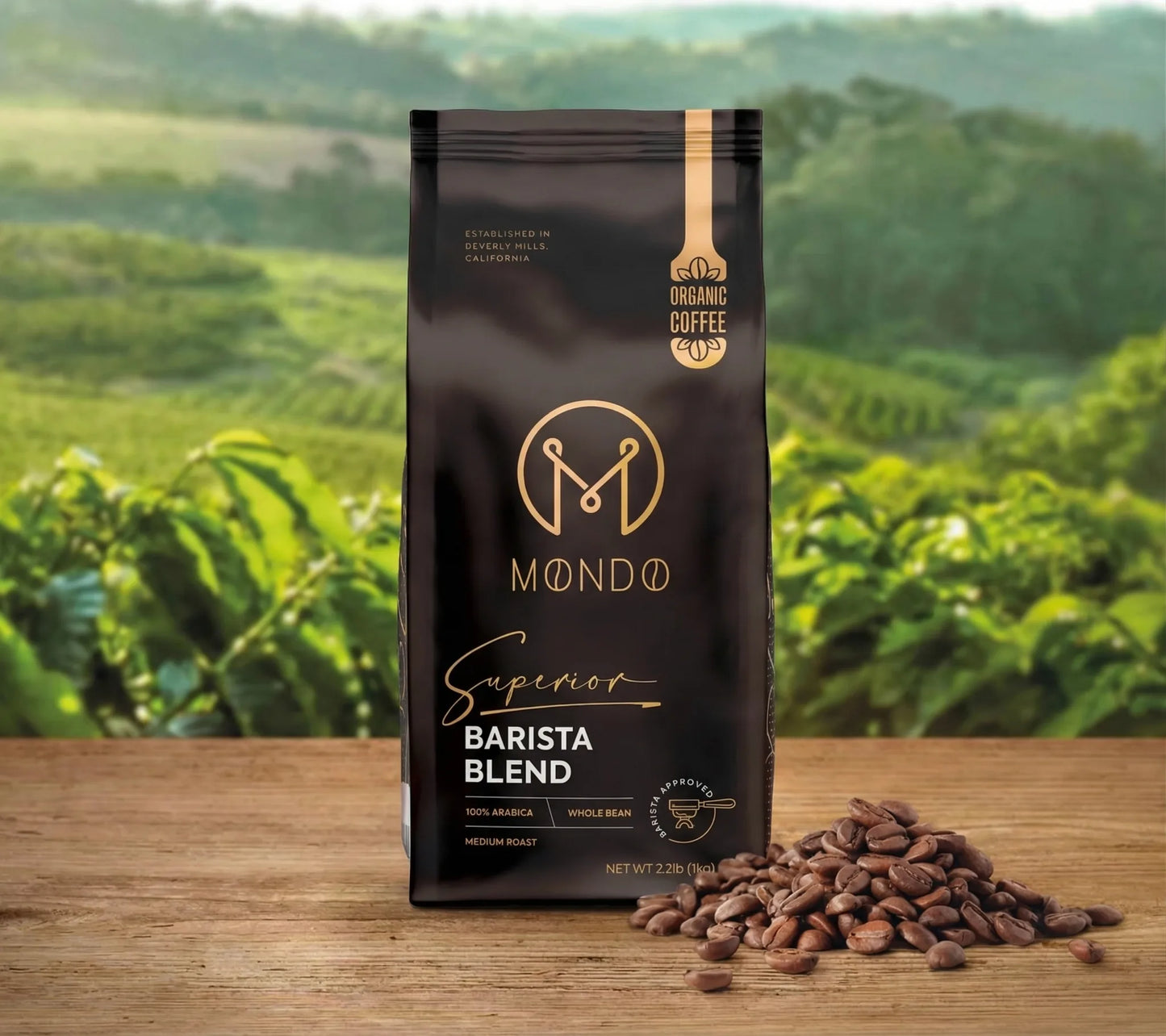 Superior Espresso Whole Bean Coffee (2.2 lbs)