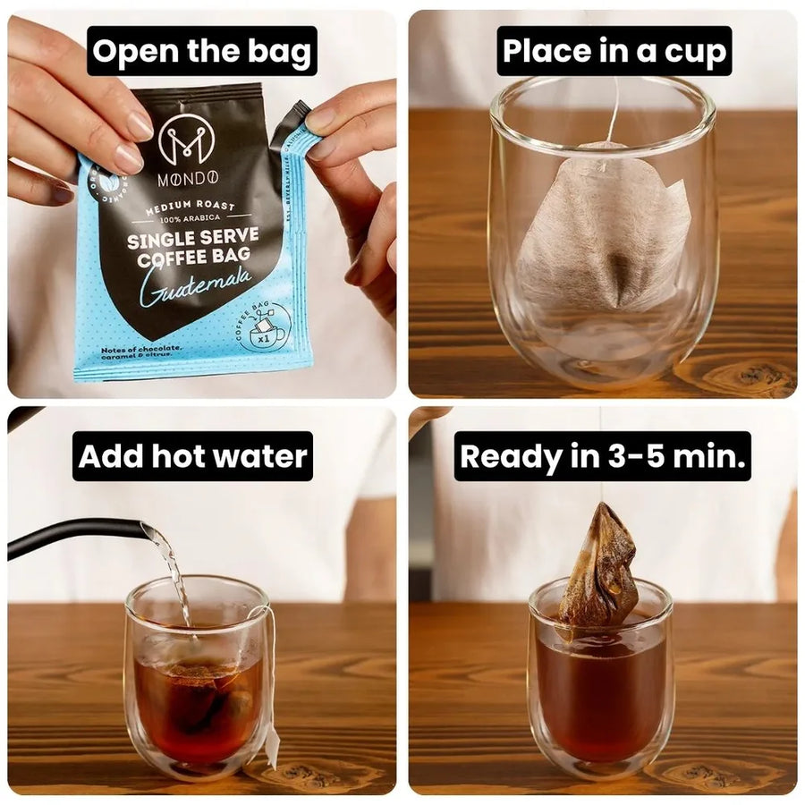 Single Serve Coffee Bags (20-Pack)