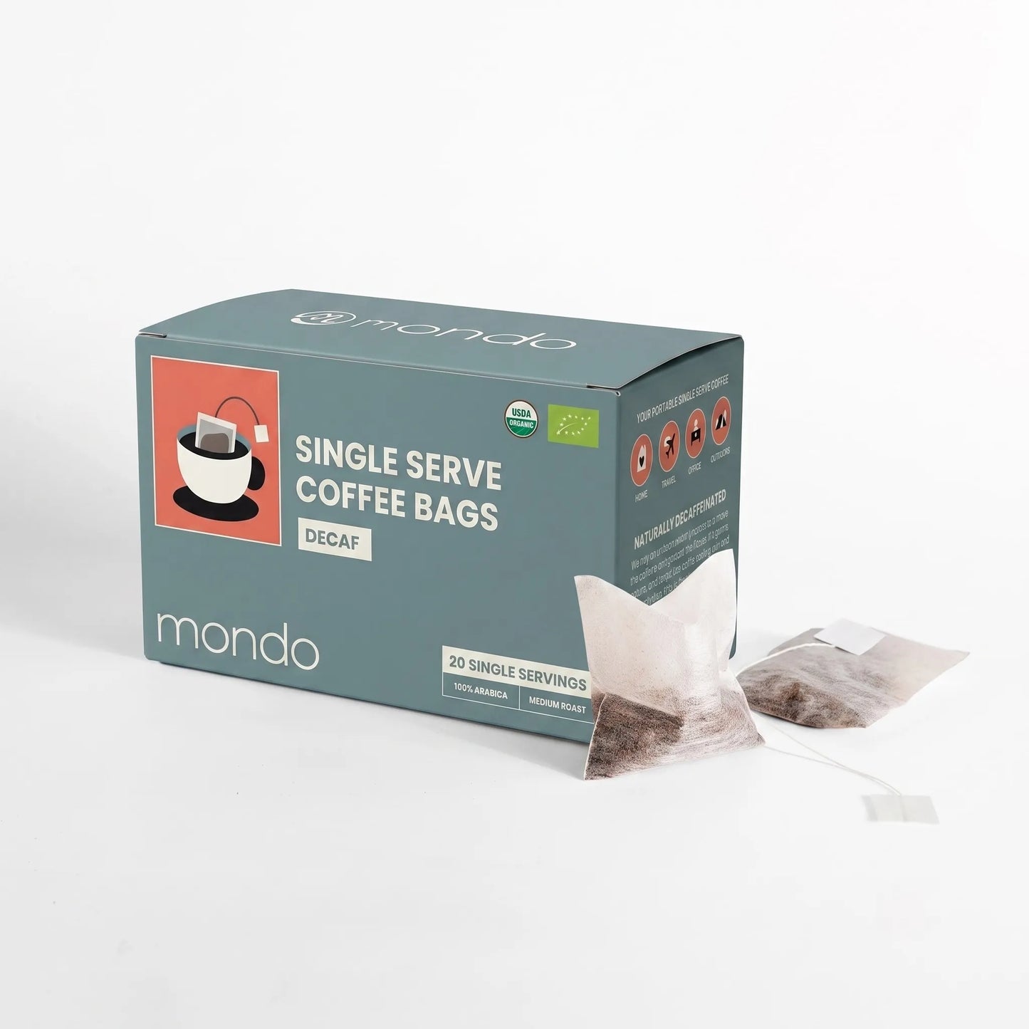 Decaf Single Serve Coffee Bags (20-Pack)