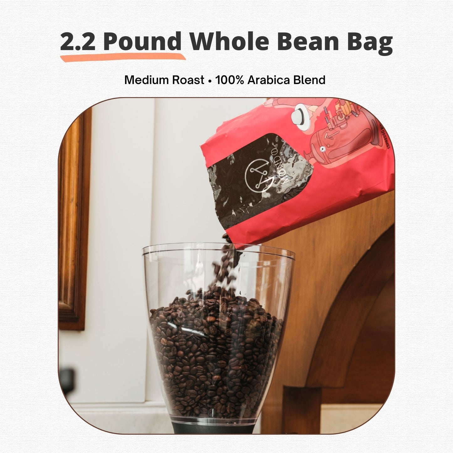 Whole Bean Super Espresso 2.2 lbs